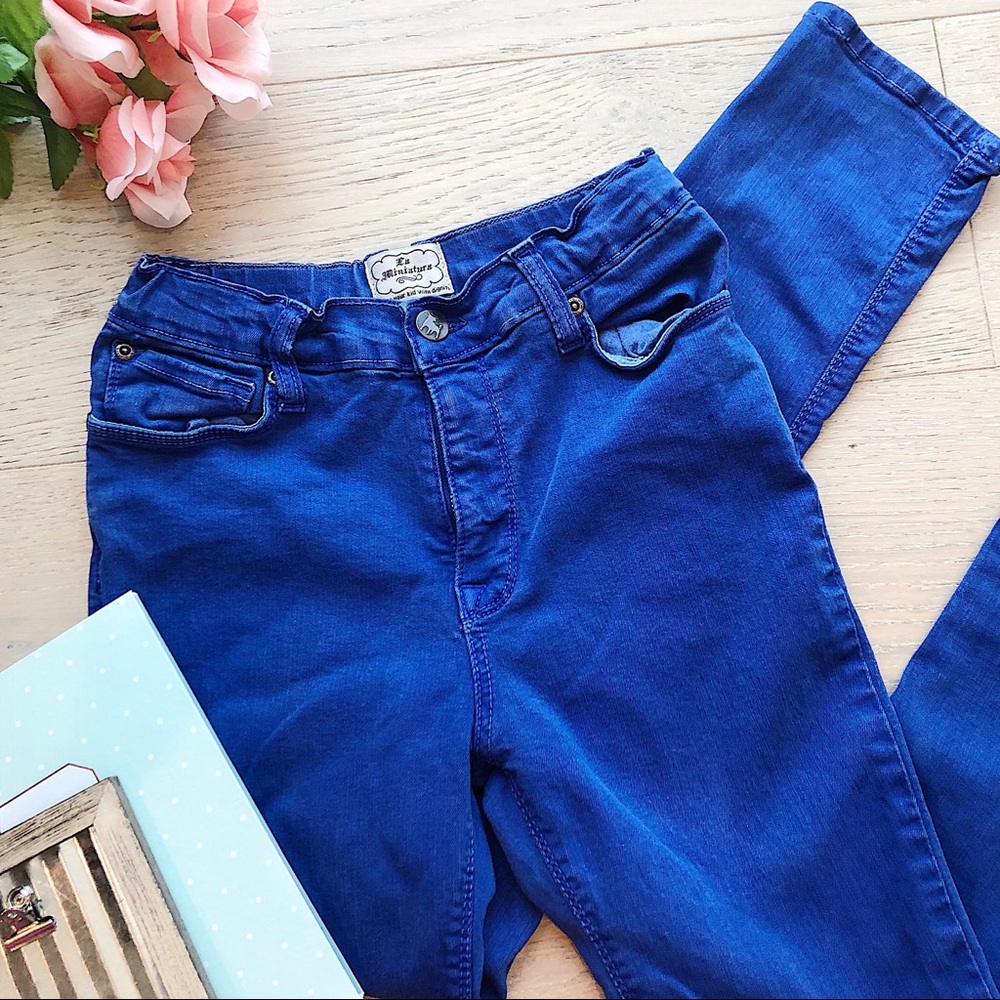 SALE! La Miniatura Royal Blue Jeans Children's